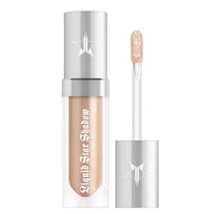 Jeffree Star Favorite Frosting Liquid Star Shadow- champagne w/ silver pearls